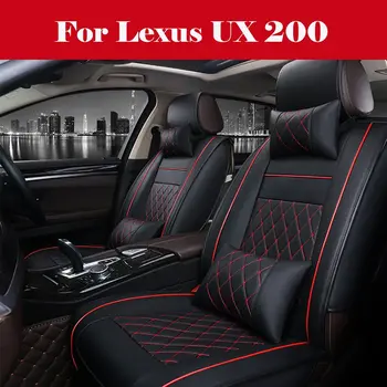 

Luxury Leather car seat cover 4 Season ( Front + Rear ) Special Leather car seat covers auto accessories For Lexus UX 200