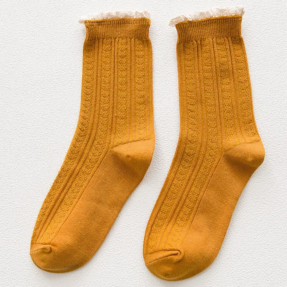 Забавные Женские носочки разных цветов, женские милые носки, женские, дизайнерские, школьные, женские, в Корейском стиле, модная женская одежда