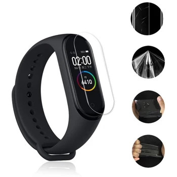 

Protective Film For Xiaomi Mi Band 5 Smart Wristband Full Screen Protector Hydrogel Film Not Tempered Glass Smart Accessories