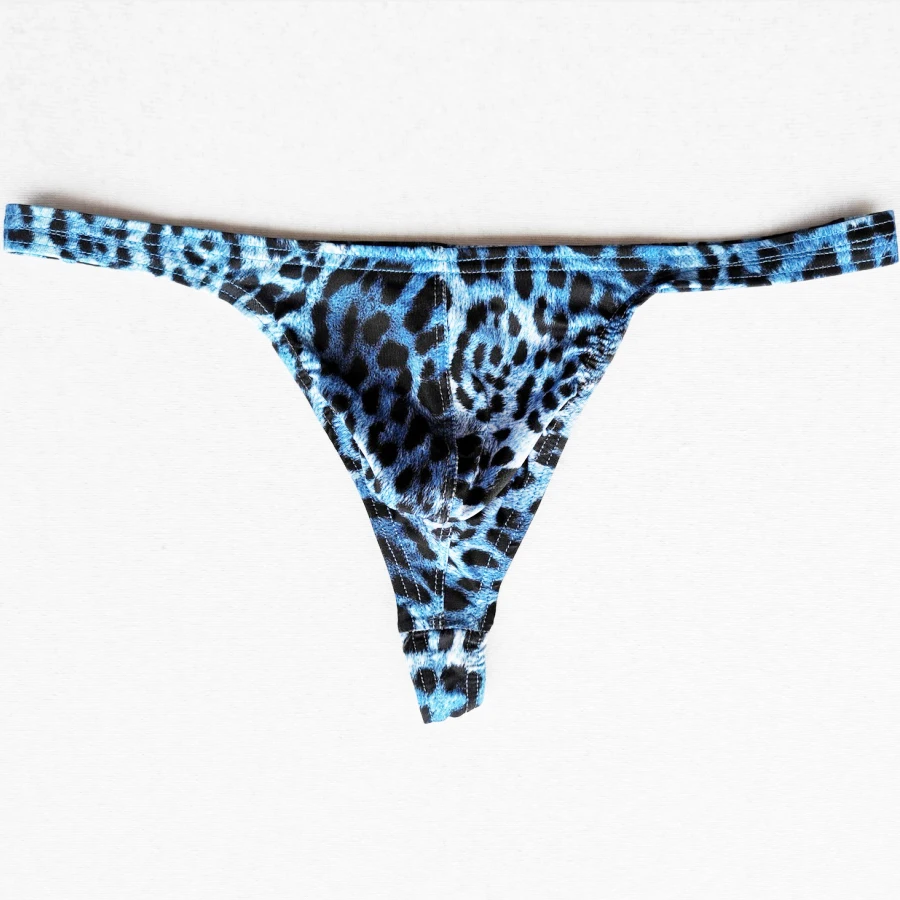 Sexy Underwear Thong leopard print Men's Underwear Mens Sexy Underpants Lingerie men Thongs and G strings tanga Hombre HT032