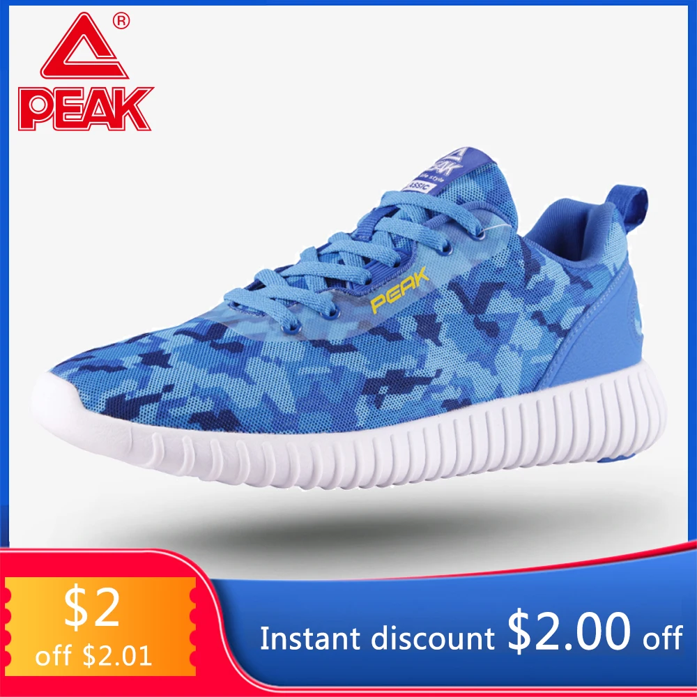 

PEAK Running Shoes Cool Free for men Culture Super Light Sports Shoes Breathable Comfort Fitness Sneakers