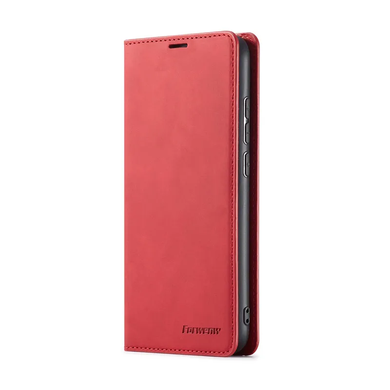 Красный Redmi Note 7 Pro чехол s флип-чехол для телефона Магнитный для Xiaomi Redmi Note 7 Pro Чехол кожаный винтажный кошелек Чехол Redmi Note 7 Чехол - Цвет: Красный