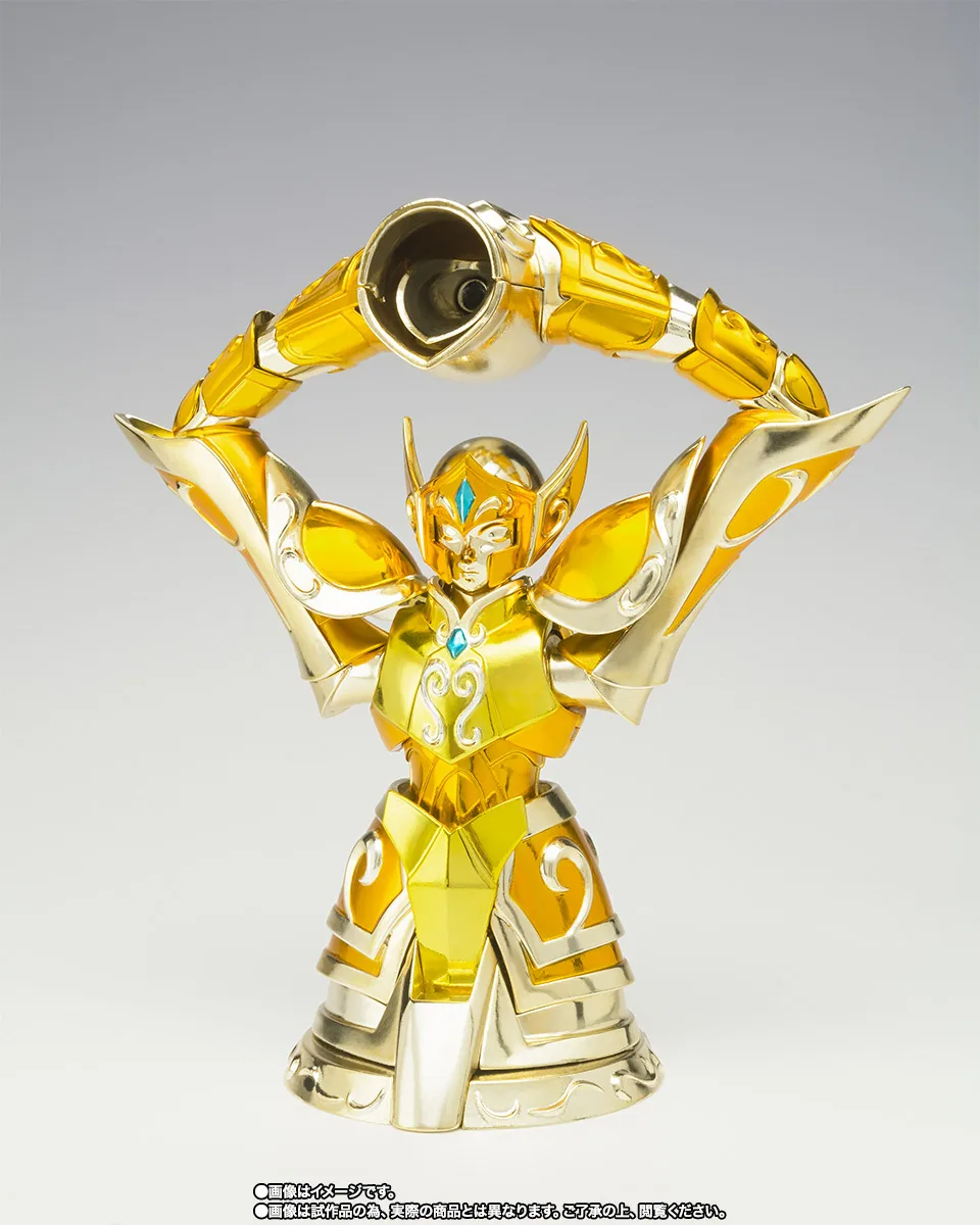 100% Оригинал BANDAI SPIRITS Saint Cloth Myth EX Action Figure Aquarius Hyoga от &quotSaint Seiya&quot|Игровые фигурки и
