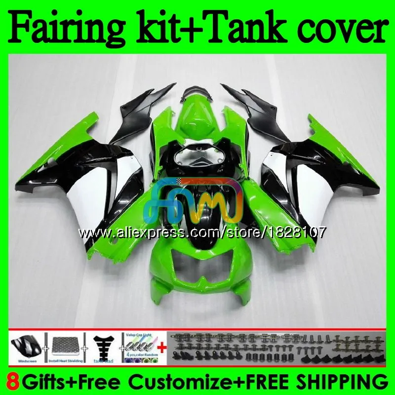 +Tank For KAWASAKI ZX-250R EX-250 EX ZX 250R 08 09 10 11 12 104BS.12 Green black EX250 ZX250R 2008 2009 2010 2011 2012 Fairing +Tank For KAWASAKI ZX-250R EX-250 EX ZX 250R 08 09 10 11 12 104BS.12 Green black EX250 ZX250R 2008 2009 2010 2011 2012 Fairing