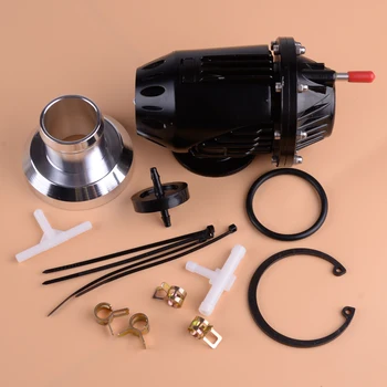 

beler Car Universal SQV 4 Turbo Blow Off Valve Pull-Type Aluminum BOV With Adapter Flange IV 4 fit for Honda Civic 71008-AK001