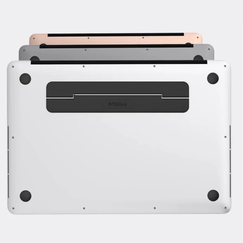 Портативная подставка Xiaomi miiiw для ноутбука, прочный тонкий светильник, портативный кронштейн для ноутбука с углом наклона, дизайнерский вентилятор для ноутбука, охлаждающий вентилятор