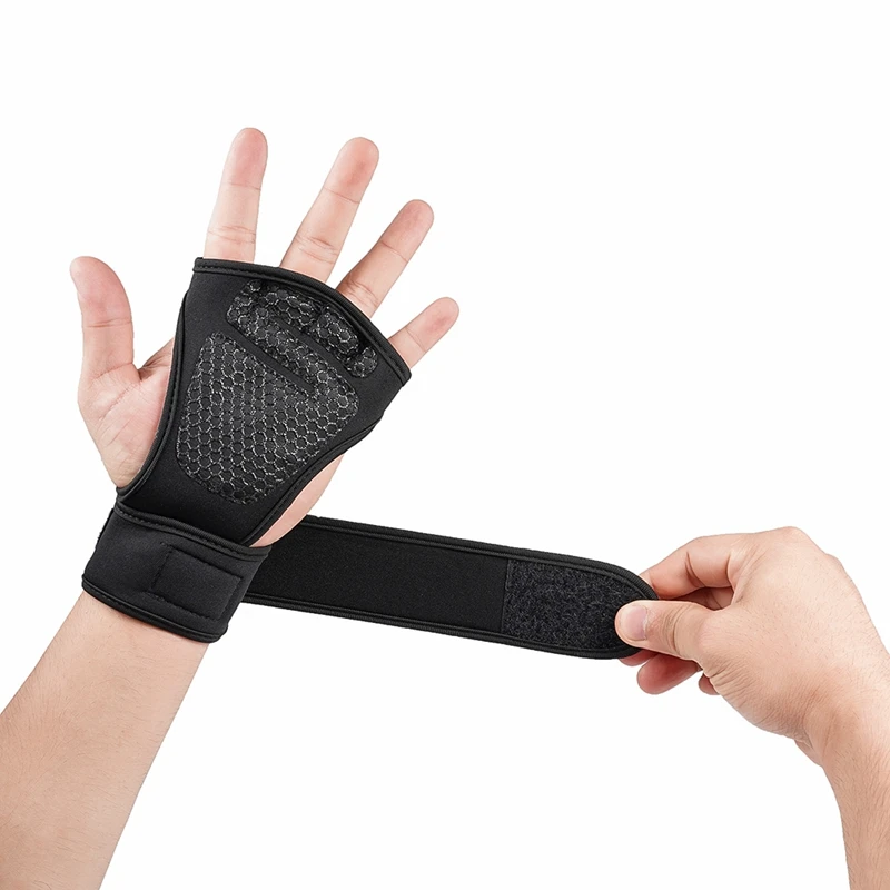 1 Pair Gym Gloves Heavyweight Sports Exercise Weight Lifting Gloves Body Building Training Sport Fitness