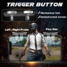 Игровой коврик для PUBG, джойстик, игровой триггер, смартфон, игровая кнопка для стрельбы, Aim Key L1R1, контроллер шутера
