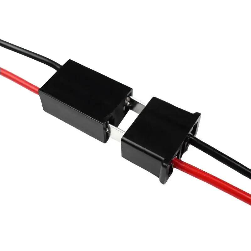 1 пара 12 V 24 H7 Авто ABS цоколь Мужской разъем адаптера для Универсальный авто фары
