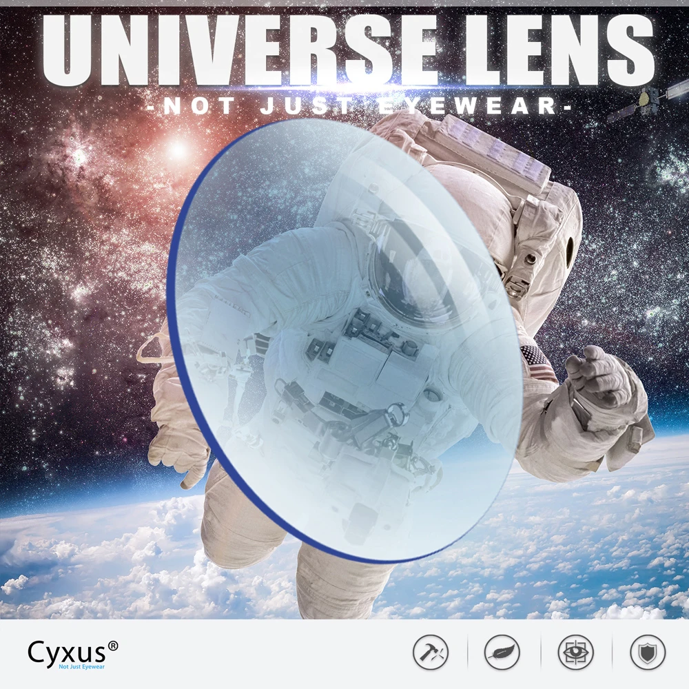 Cyxus Blue Light Blocking Clip-ons прозрачные линзы для всех размеров компьютерные очки анти глазное напряжение унисекс 8000