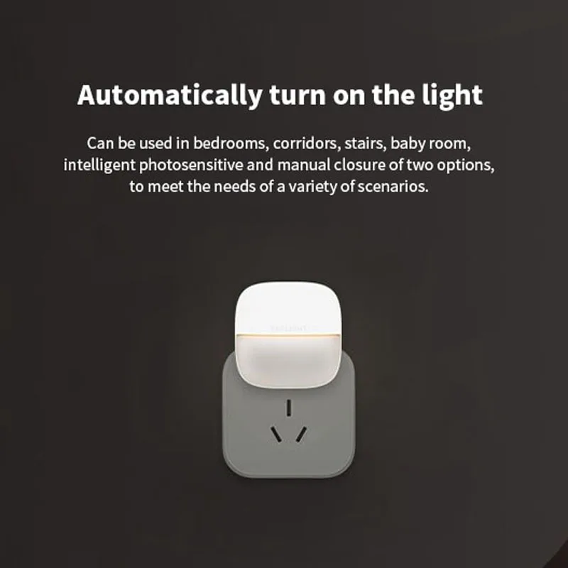  Xiaomi Mijia Yeelight YLYD09YL Square Light-controlled smart Sensor Night Light Ultra-Low Power Con - 4000269853665