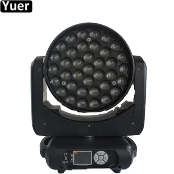 

600W High Power Moving Head Light 37X15W RGBW 4IN1 LED Beam ZOOM WASH 3IN1 Stage Effect Lighting DJ Disco Party DMX512 Control