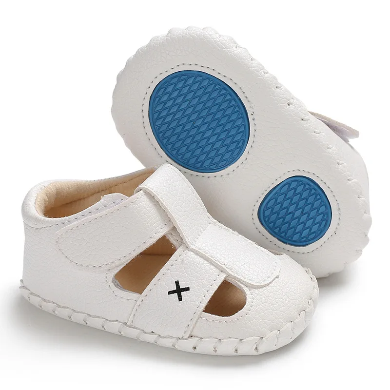 Sapatos de Couro do Plutônio do Bebê da Menina do Menino do Bebê Sapatos de Verão Bebê Macio Solado Antiderrapante Calçados Berço do 11 Mamãe e Bebê