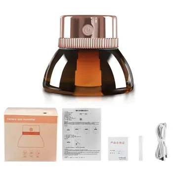 

Lens Humidifier Usb With Night Light Mini Retro Ins Nordic Style Home Office Humidifier Professional Fashion Portable