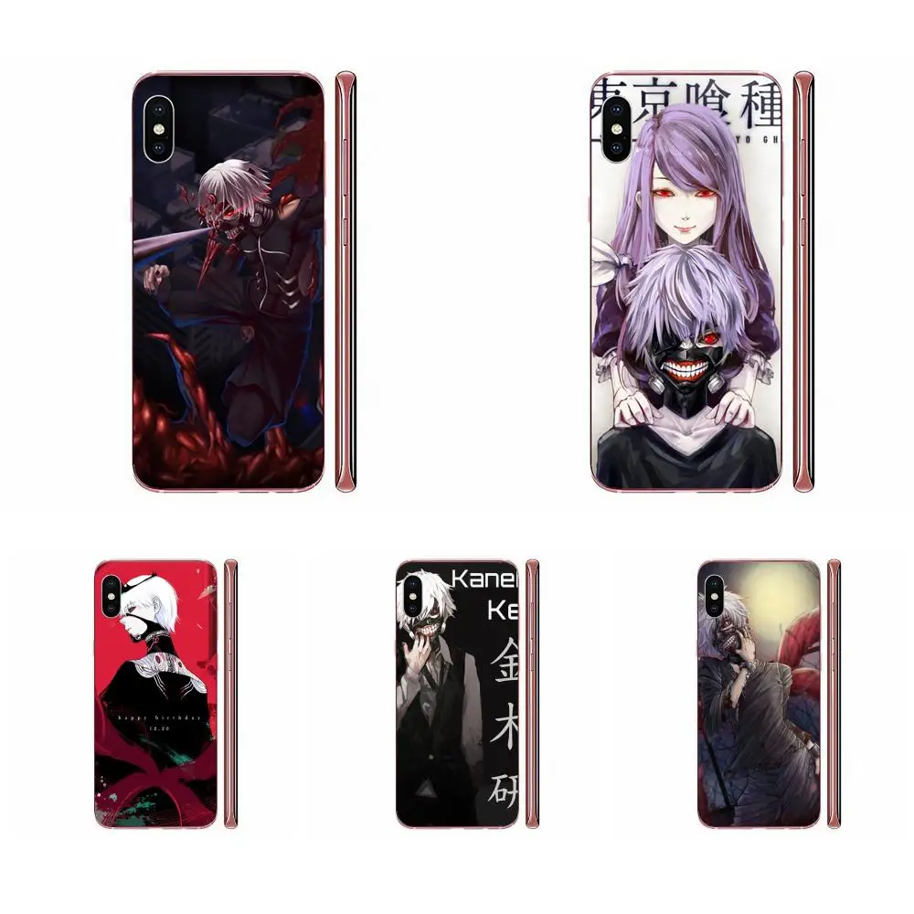 Для Galaxy Grand A3 A5 A7 A8 A9 A9S On5 On7 Plus Pro Star 2015 2016 2017 TPU Модный Аниме Kaneki Ken Токийский Гуль |