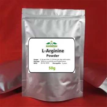 

50g-1000g Food Grade High Purity Arginine extract powder, L-arginine powder Essential amino acids in human body,free shipping
