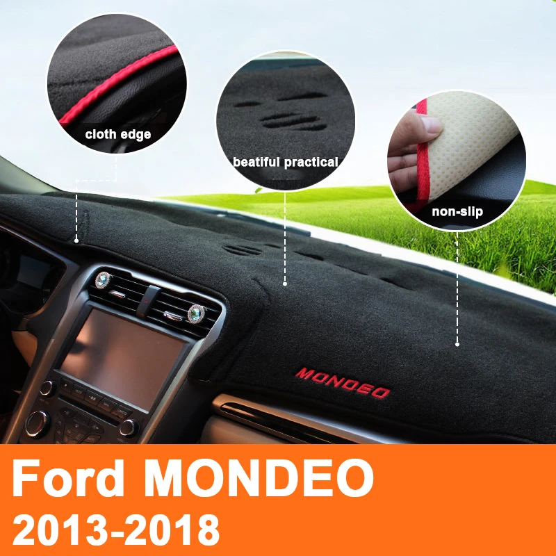 Коврик для защиты приборной панели от светильник Ford Mondeo Fusion 2013 2014 2015 2016 2017 2018
