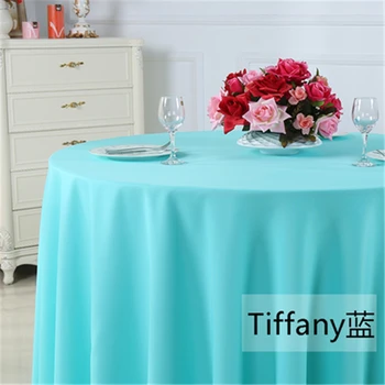 

Custom Table Cloth Square Rectangle 100cm - 300cm x 400cm Round Dia.320cm Home Hotel Party Tablecloth 19 Solid Colors