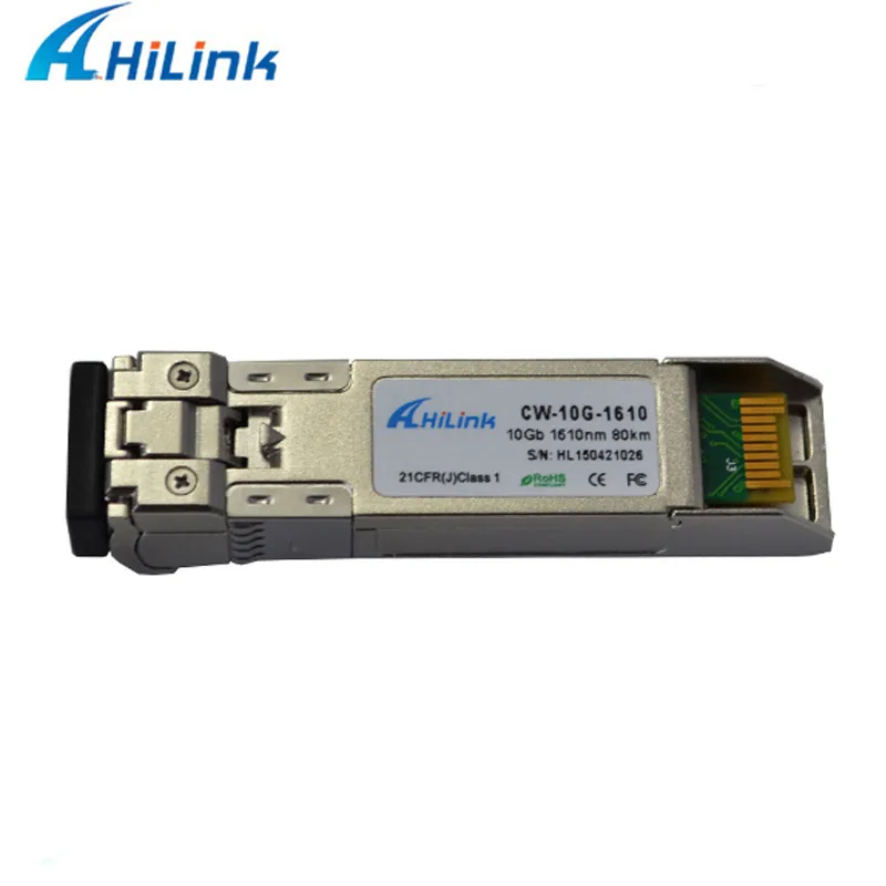Hilink 10g sfp модуль 80 км Совместимый оптический модуль CWDM 1610nm