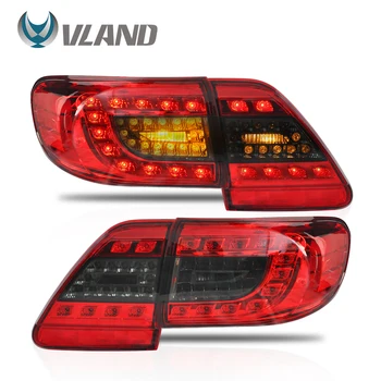 

VLAND Tail lights Assembly for Toyota Corolla 2011 2012 2013 Taillight Tail Lamp Turn Signal Reverse Lights LED DRL light