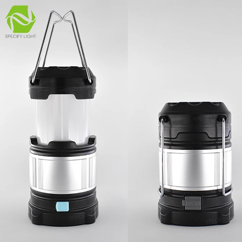 Multi-functional Portable LED Lantern Power Bank Camping Emergecy Light USB Charging 3pcs AA and 2pcs 18650 Battery Power Supply (2)