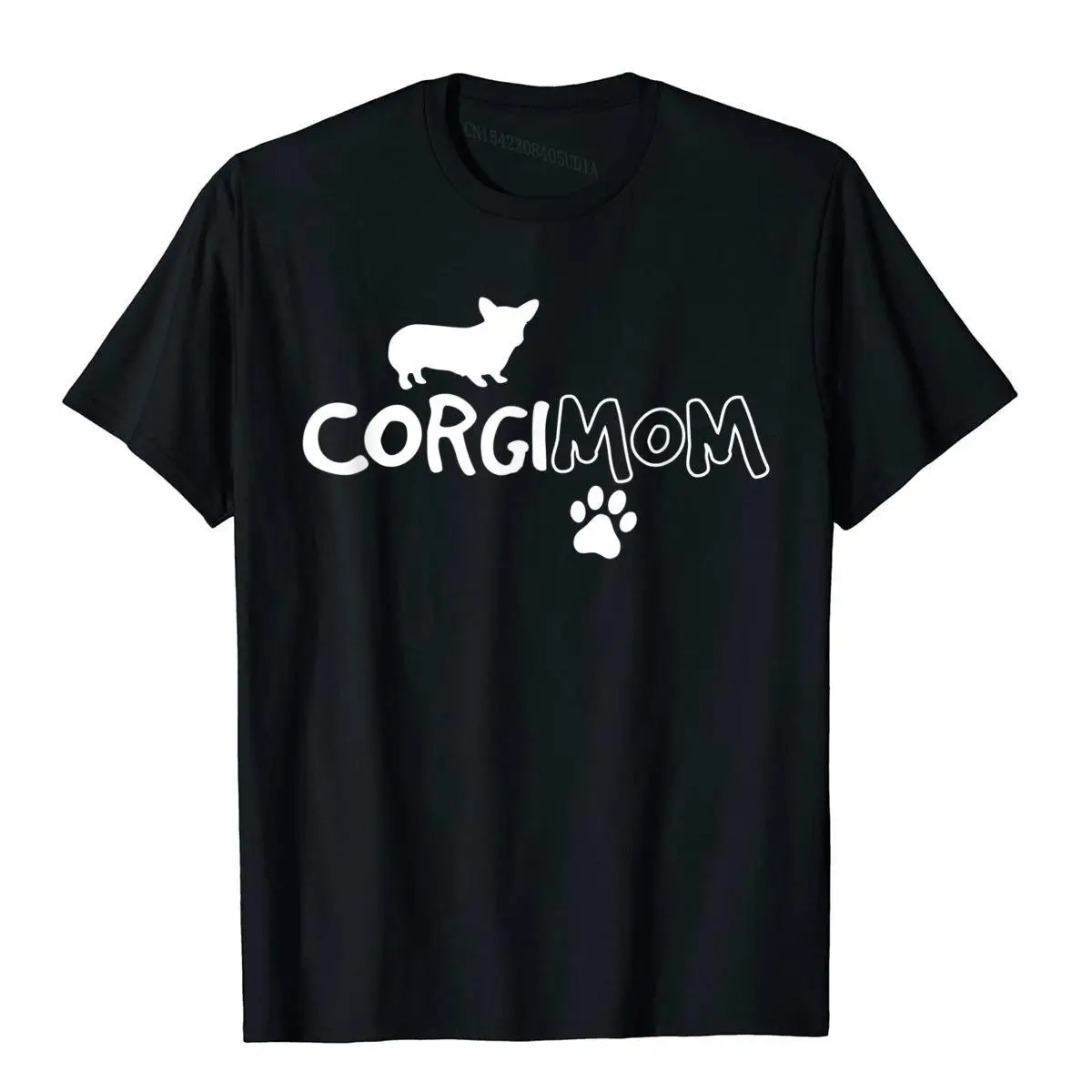 

Corgi Mom Shirt Funny Cute Dog Pet Owner Adopt Rescue Gift T Shirt Customized Prevailing Men Tops Tees Summer Cotton