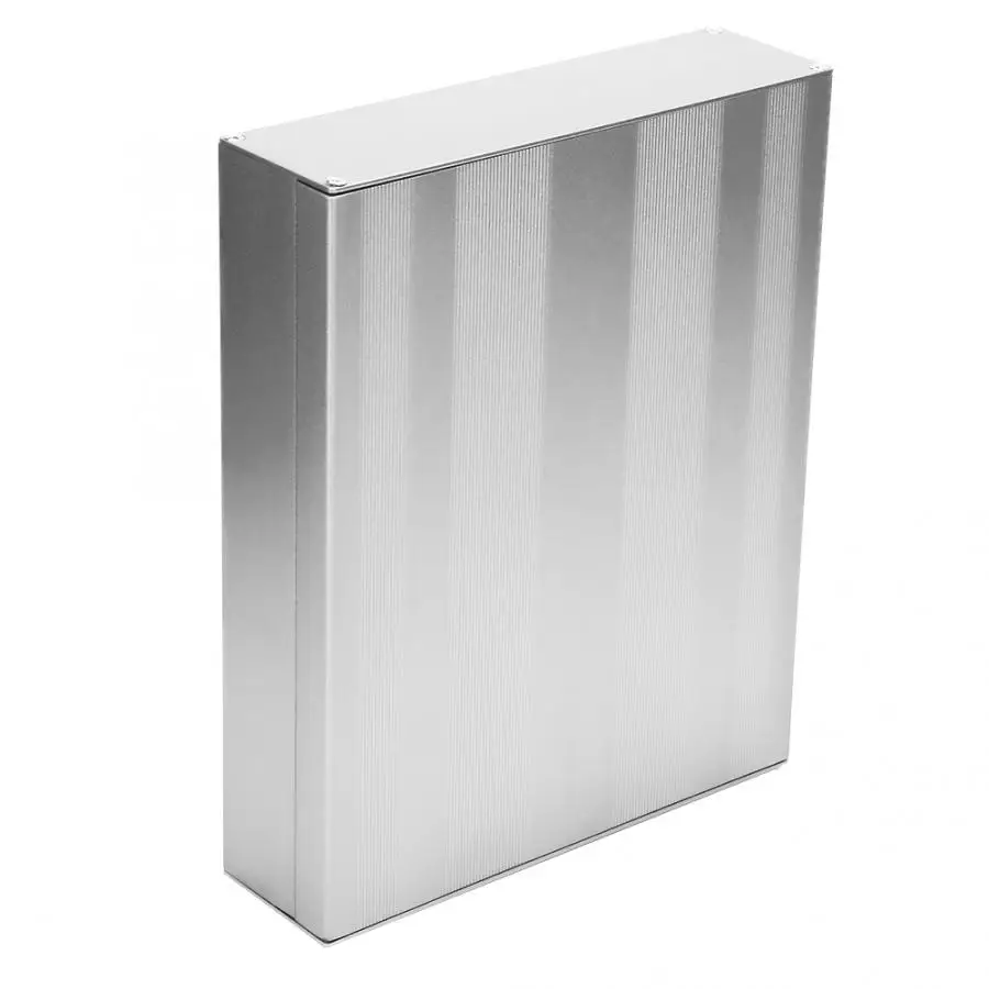 Пескоструйная печатная плата Инструмент алюминиевый корпус электронный корпус проекта серый