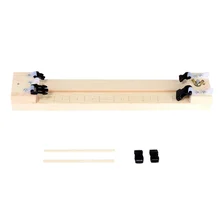 Уличные гаджеты наружная веревка для зонтика браслет тканая деревянная рама Паракорд джиг из натурального дерева свободная веревка Braider