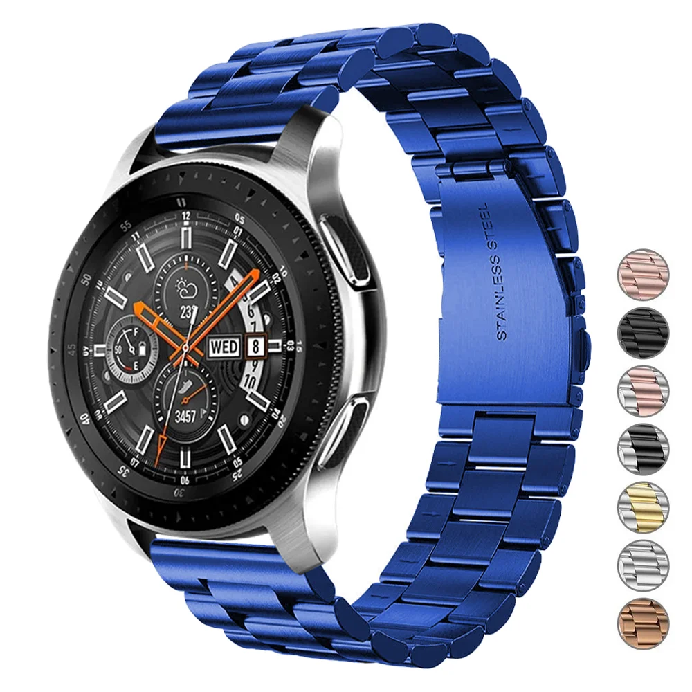 Ремешок 20 мм/22 мм для Galaxy watch 4/Classic/46 мм/42 мм/Active 2/3 браслет Samsung gear s3 frontier correa Huawei GT/2/3