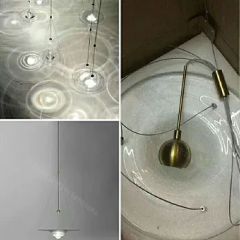 

Europe Modern Creative Concise Style Glass Pendant Light Glass Bubbles Study Livingroom Restaurant Cafe Decoration Lamp E27 Gray