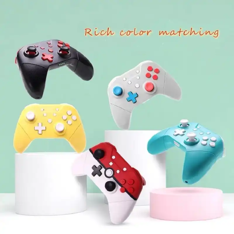 ワイヤレスbluetoothのゲームパッドnsプロ Pc Nfcポケモンターボ6軸ゲームコントローラジョイスティックニンテンドースイッチlite ゲームパッド Aliexpress