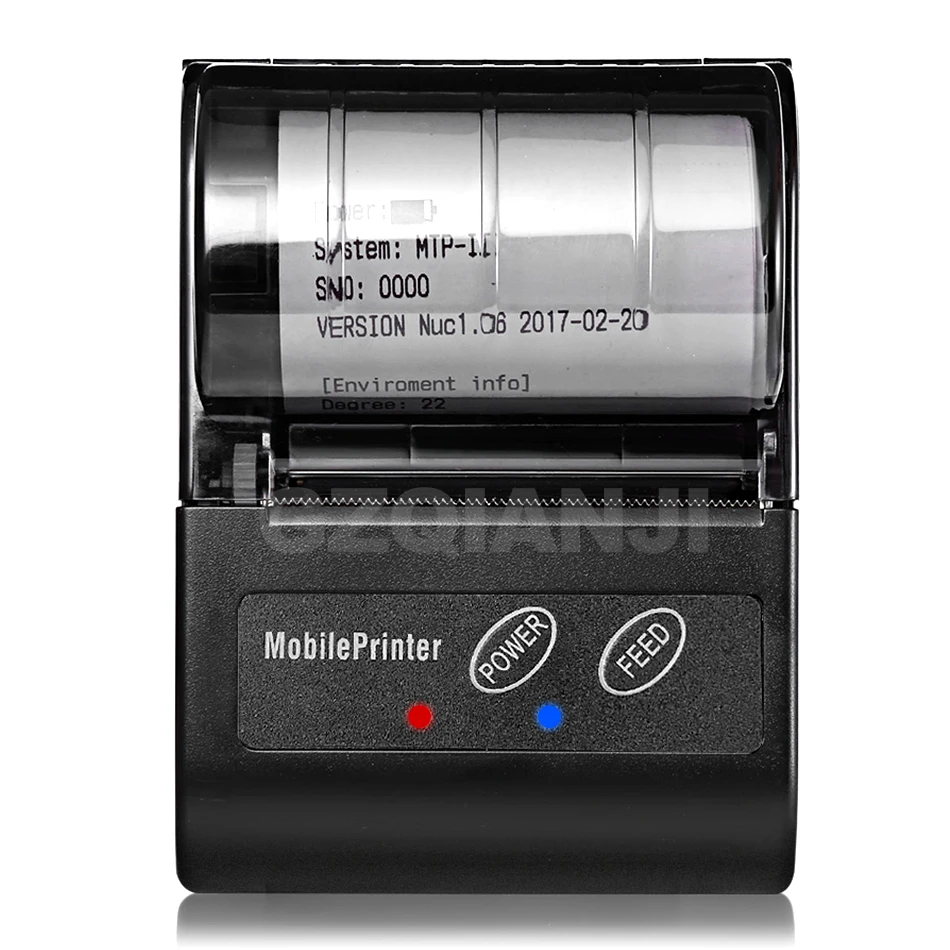 POS 58 мм Bluetooth термопринтер портативный мобильный беспроводной чековый аппарат для Windows Android iOS Phone 80 мм/сек. скорость