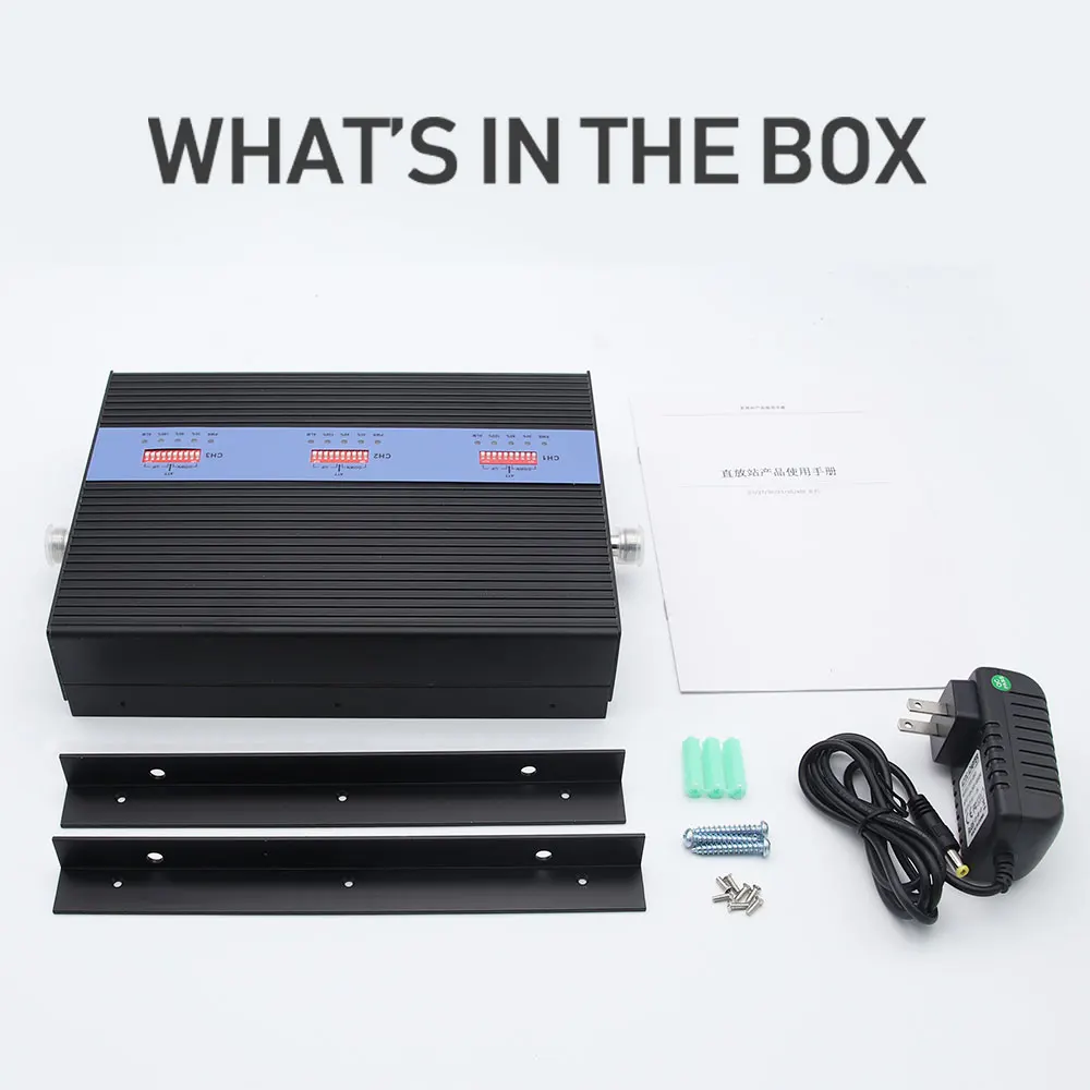 Lintratek Powerful 80dB Signal Booster Tri Band
