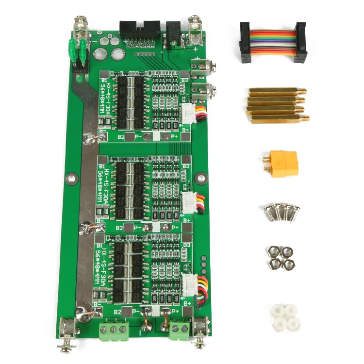 16V 18650 Батарея держатель diy Мощность банк 4S BMS балансировки 30A 90A коробка для набор
