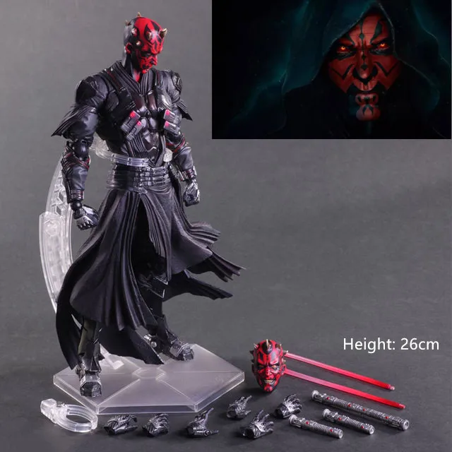 

Star Wars: The Force Awakens garage kid toys Darth Maul movable GARAGE KIT 26cm boxed
