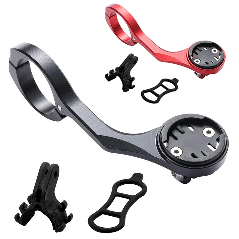1x Bike Stem Computer Mount Light Meter Crossbar Holder For Wahoo Aluminum Alloy wireless support extended holder