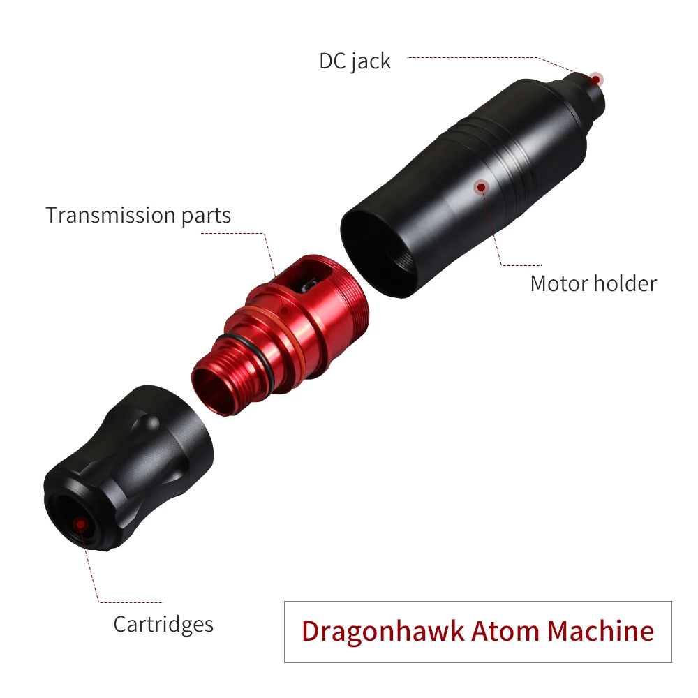  Professional Rotary Tattoo Machine Pen Motor for Liner Shader Tattoo Gun Motor Microblading Aluminu