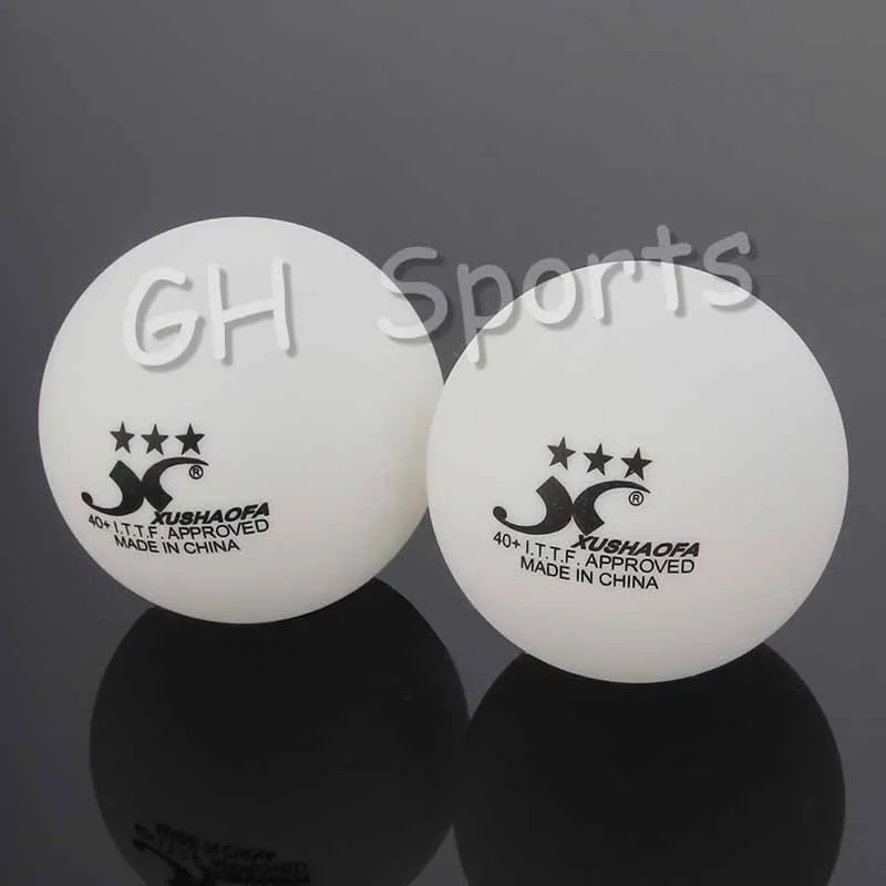 XIOM Новые 3 звезды мячи для настольного тенниса бесшовные Пластик 40+ поли для пинг-понга ITTF утвержден