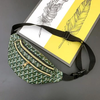 

Women Bag PU Leather Printed Waist Bag Chest Bag Shoulder Bag Ladies Crossbody Bag Fanny Pack Travel Bag