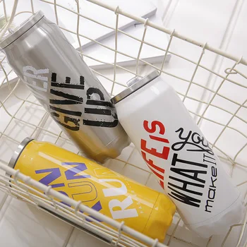 

Portable Stainless Steel Straw Coffee Mug Thermos Mug Travel Thermo Cup Children Thermosmug For Gift