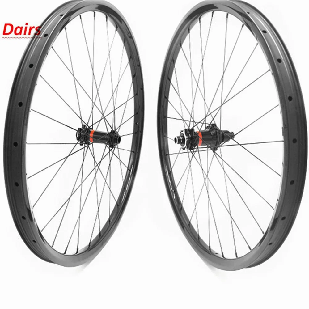 Углеродные mtb колеса 27.5er 35x25 мм Асимметричная бескамерная NOAVTEC boost 110x15 148x12