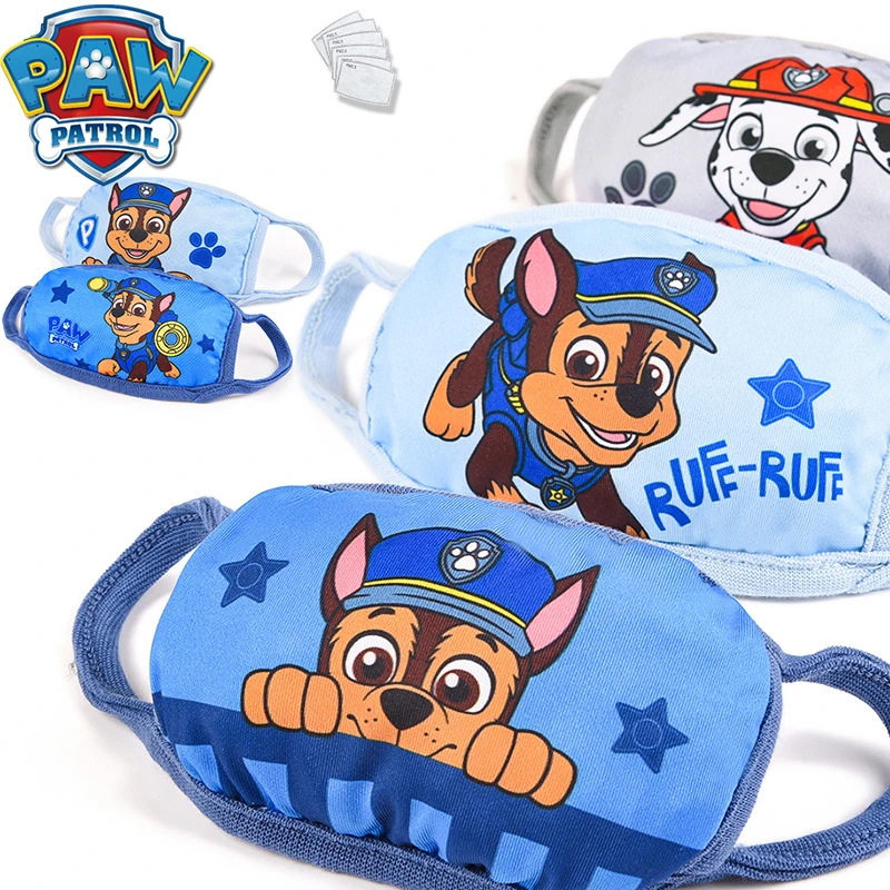 

Paw Patrol Cotton Breathable Children Washable Masks Patrulla Canina Baby Special Dust-proof Anti-fog PM2.5 Cotton Mask 2S43