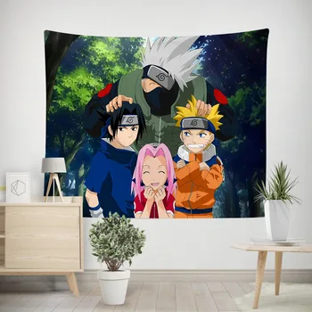 

Anime Naruto Ultimate Ninja Painting Tapestry 3D Printing Tapestrying Rectangular Home Decor Wall Hanging 007