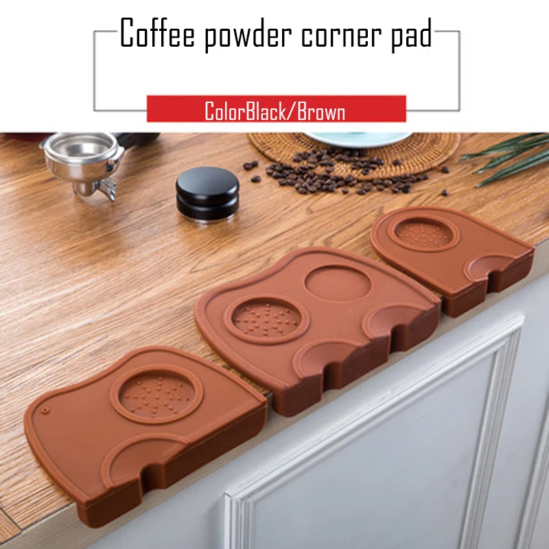 

Barista Coffee Anti-skid Mat Espresso Latte Art Pen Tamper Tamping Holder Pad Coffeeware Tampers Coffee Grind Soft Silicone Mat