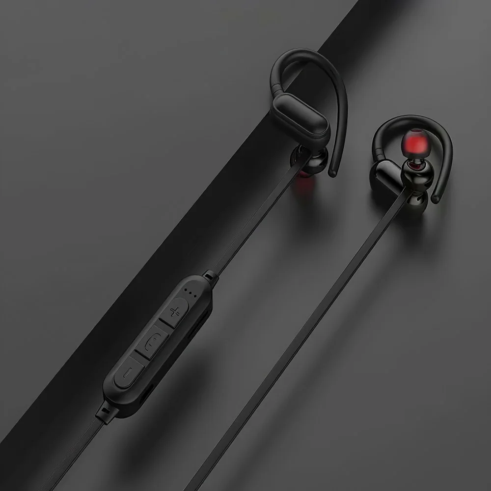 TF Card Wireless Earphone Bluetooth V5 0 Stereo Earloop Headsets Earbuds Sport Music For Huawei Honor V10 iPhone 7 Universal Mic