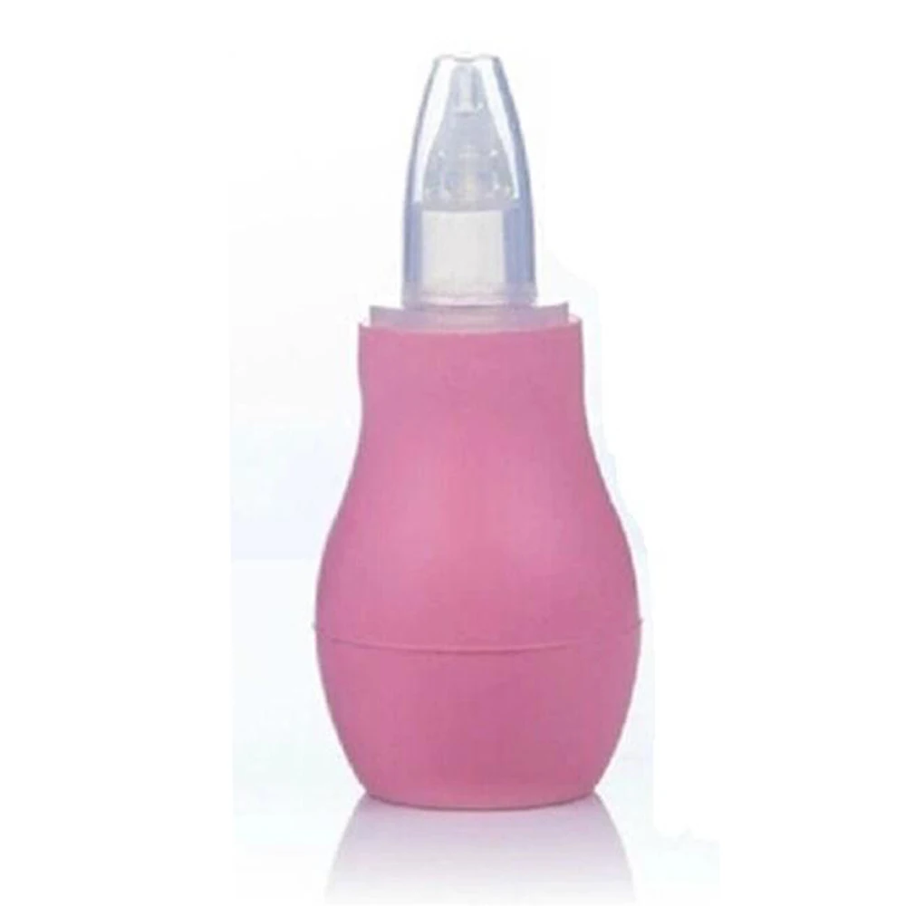 Пищевой носовой аспиратор, безопасный для детей, Вакуумный аспиратор для носа, аспиратор для носа - Цвет: pink