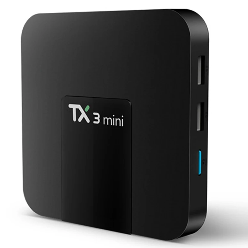 TX3 Мини Android 7 1 tv Box Smart H2.65 IP 4K телеприставка ТВ коробка Мультимедийный
