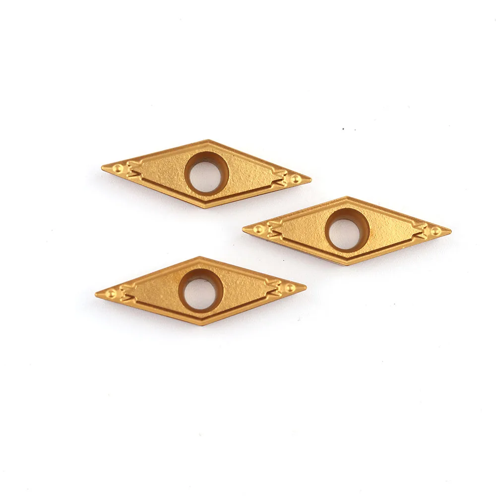 10 Stück VBMT160408 VBMT160404 CNC-Drehmaschinen-Schneidklingen Drehwerkzeuge für Edelstahl – Detail 4