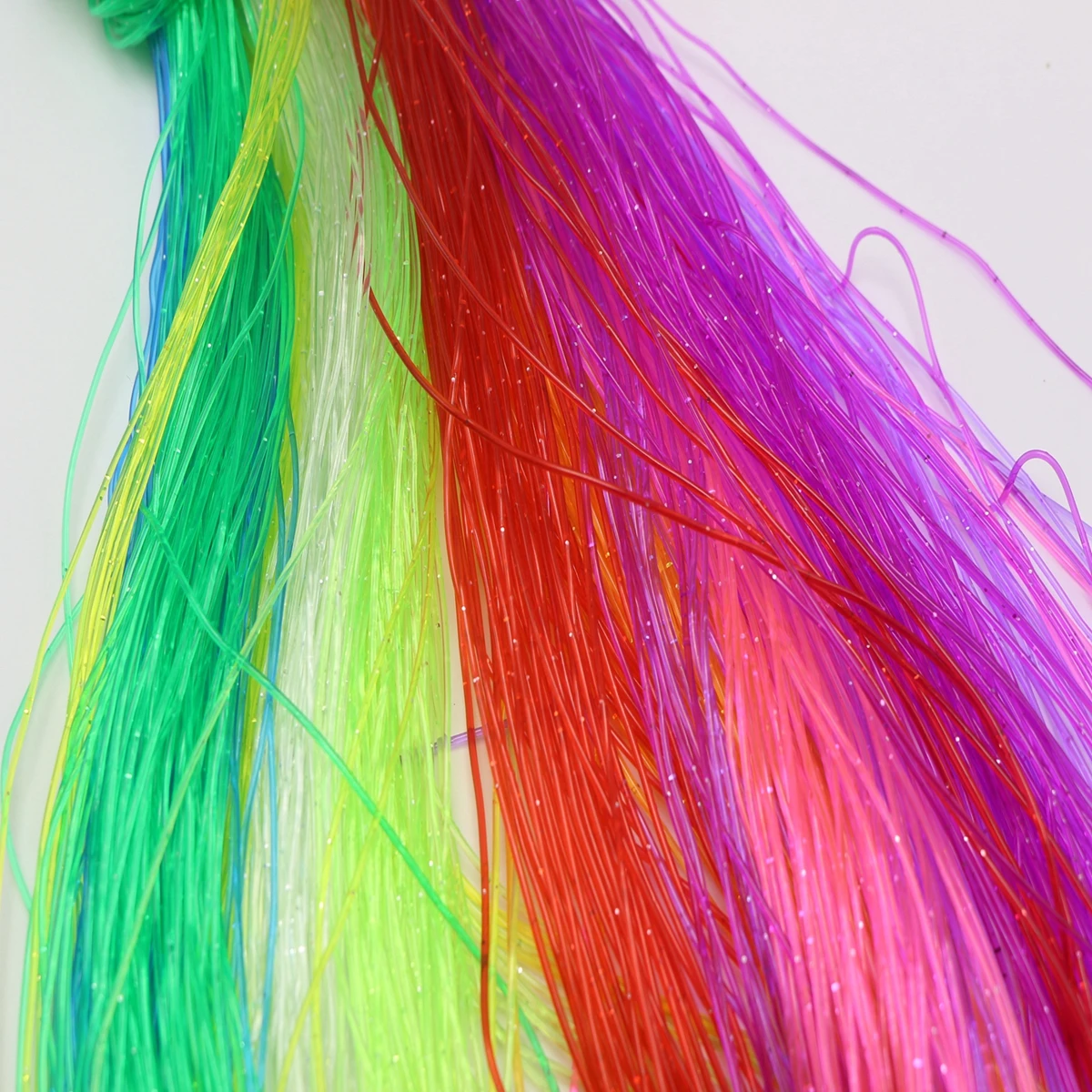 Pvc Cord 50 Meter 0.8mm Solid PVC Plastic Braided Thread