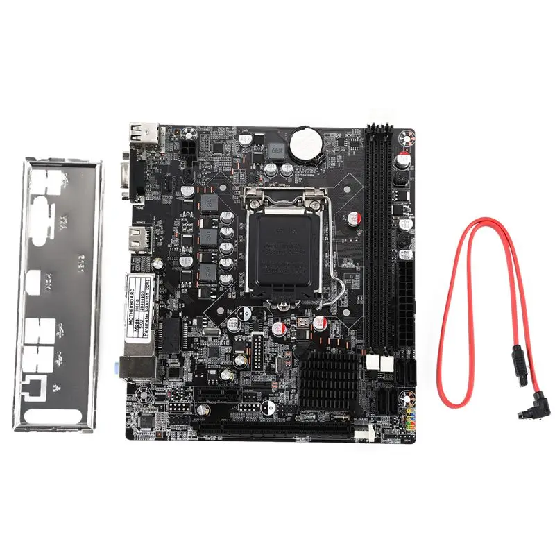 Jia Huayu Профессиональный H61 настольный компьютер Материнская плата LGA 1155 Pin cpu